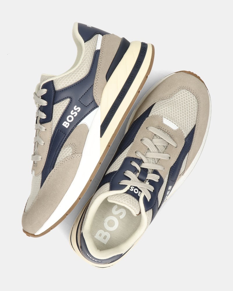 BOSS Kurt Runner Lage sneakers  - beige