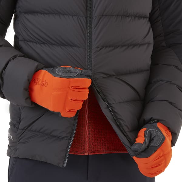 Doudoune alpinisme RAB INFINITY ALPINE JKT BLK/ANTHRACITE