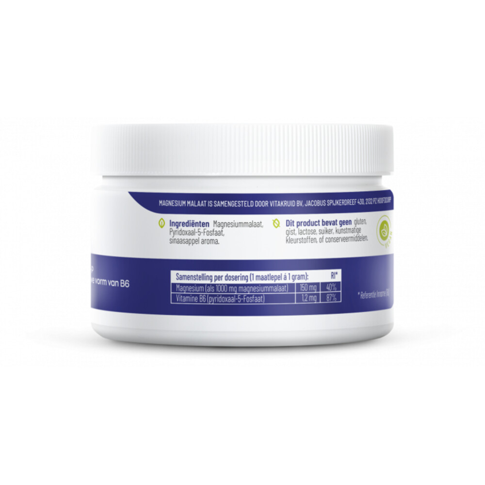 Vitakruid Magnesium Malaat 120 gr