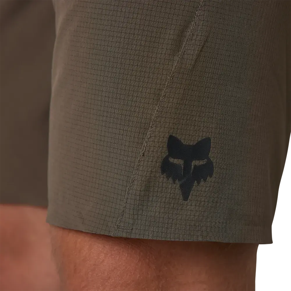 Fox Flexair Ascent MTB Fietsbroek Kort Bruin Heren