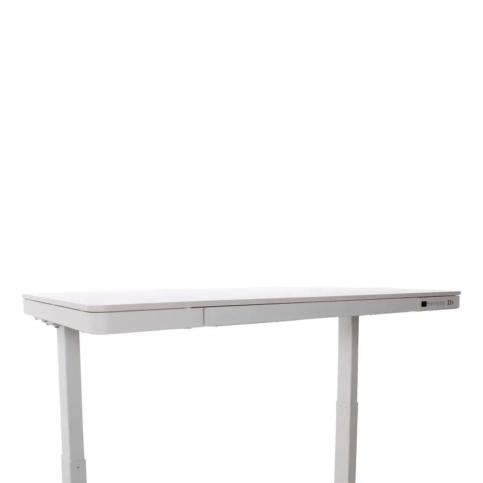 Home Office - Elektrisch verstelbaar zit-sta bureau - Wit - 120 x 60