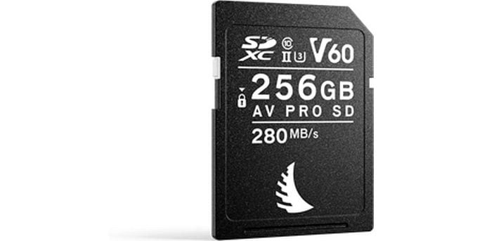 Angelbird SDXC-Karte AV Pro SD V60 Mk2 256 GB Schnelle, zuverlässige und hochkompatible SDXC UHS-II V60 Speicherkarte