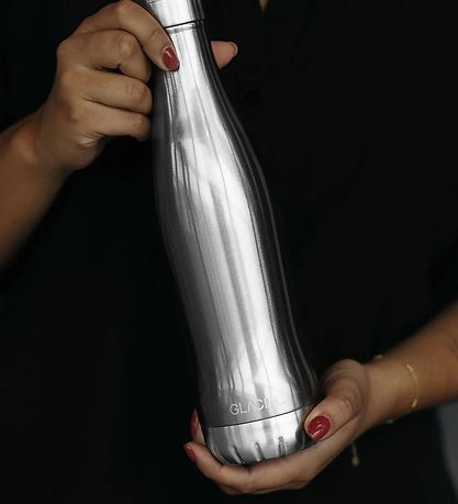 Glacial Thermoflasche - 600 ml - Steel