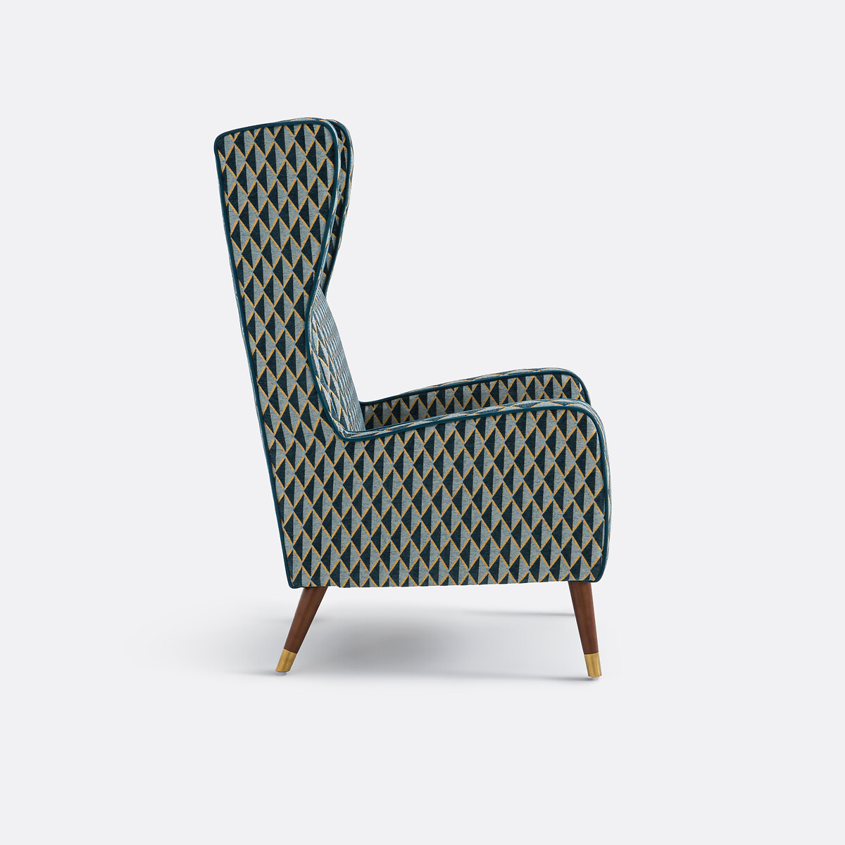 LA REDOUTE INTERIEURS<br>Poltrona XXL em fluweel, (Y)