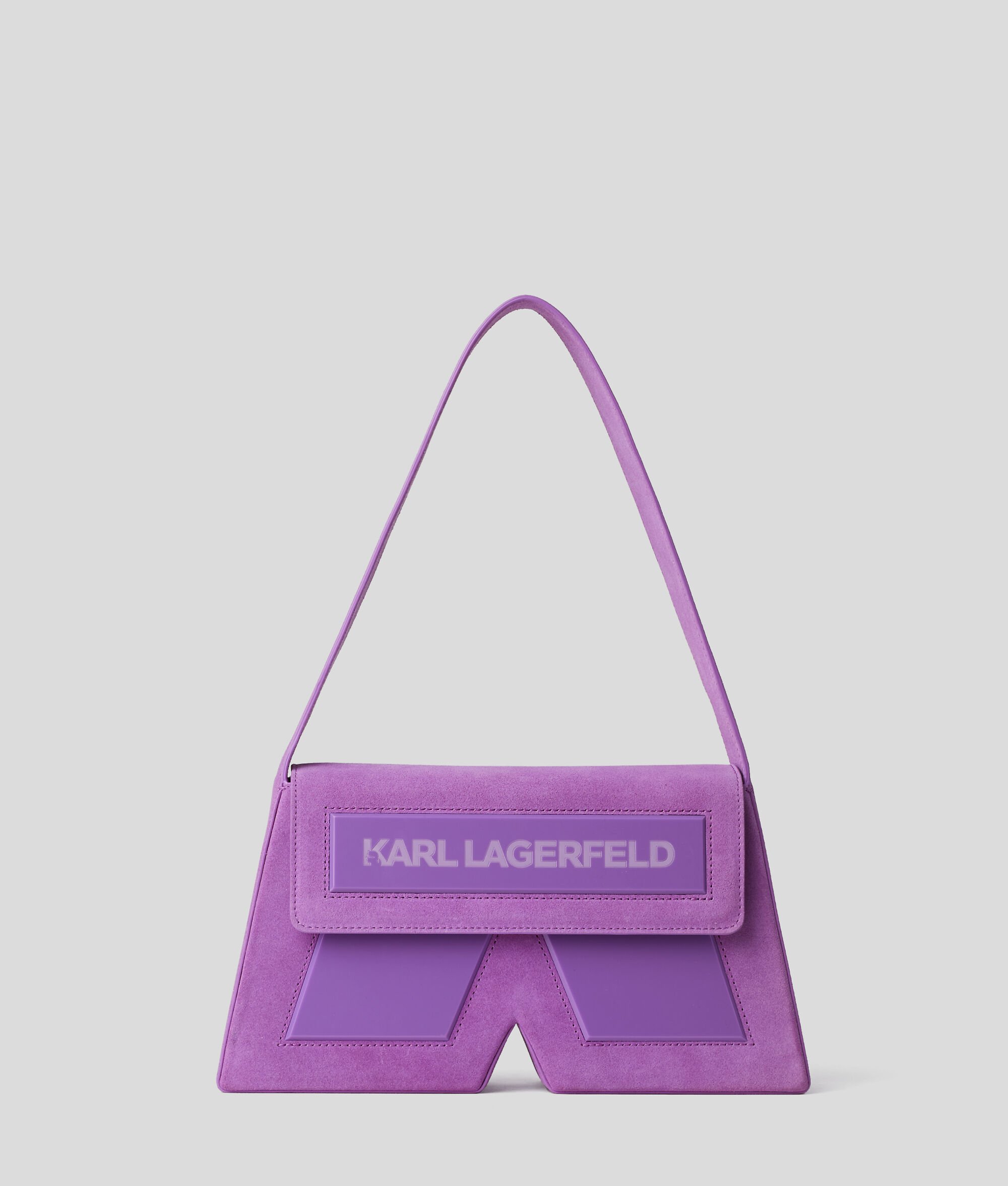 SAC PORTÉ ÉPAULE EN DAIM DE TAILLE MOYENNE IKON K