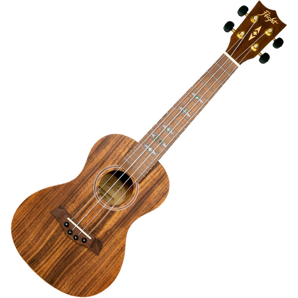 Flight Supernatural Series DUC440 Acacia concert ukelele met gigbag