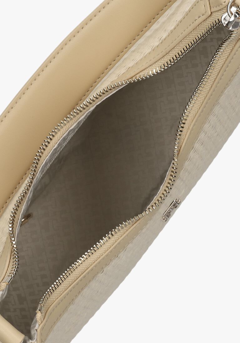 TOMMY HILFIGER beige tommy hilfiger schoudertas th city mono shoulder bag