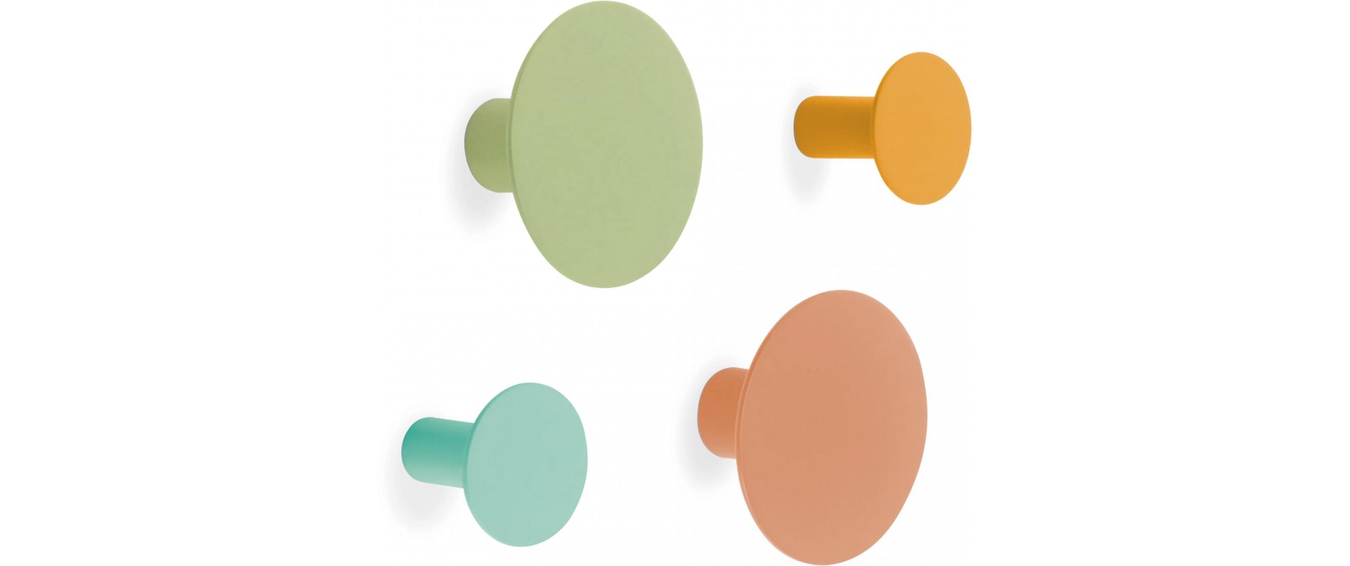 Wandhaken Daisy Mehrfarbig, 4-teiligWandhaken-Set