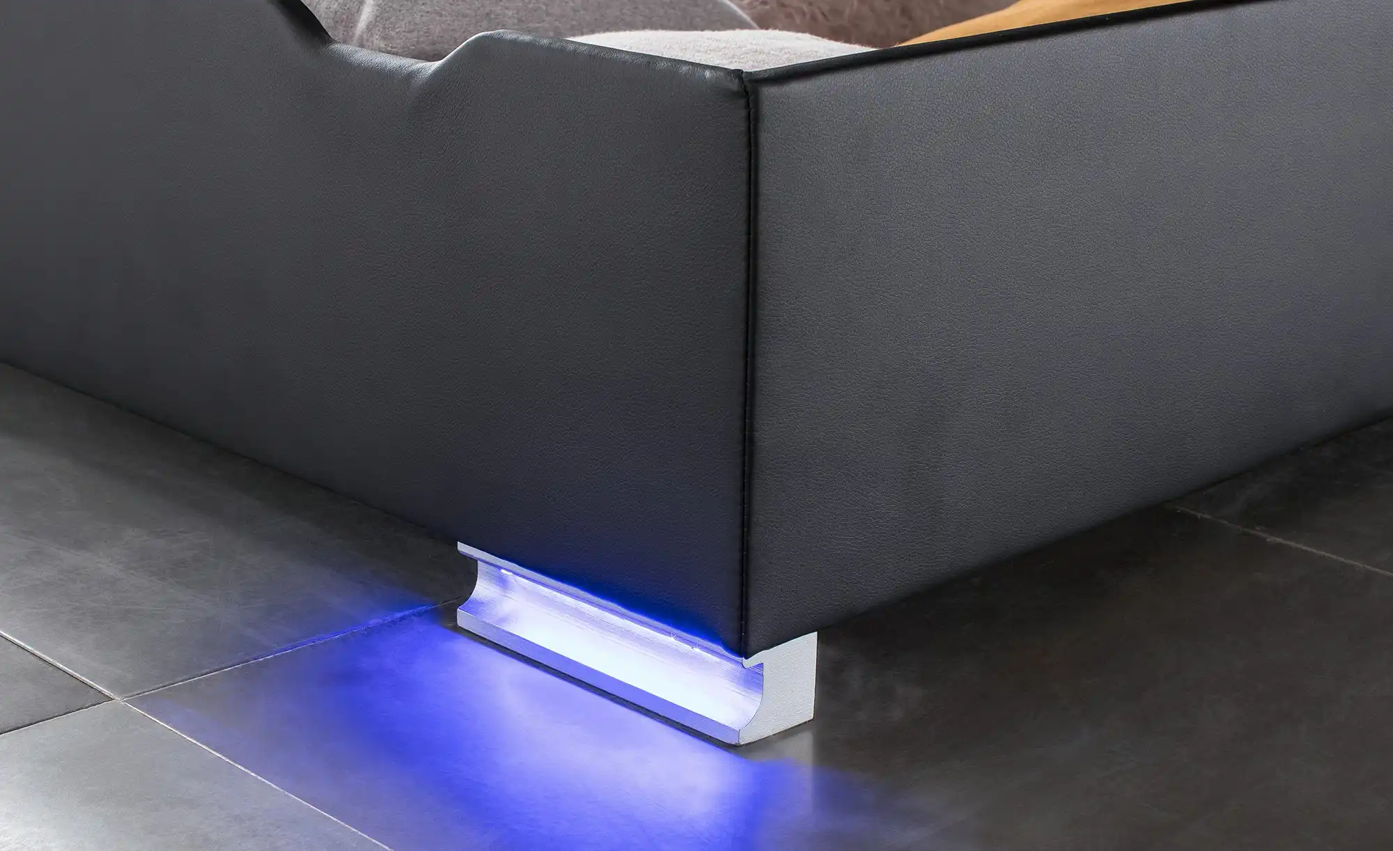 Boxspringbett mit LED-Beleuchtung Knight
