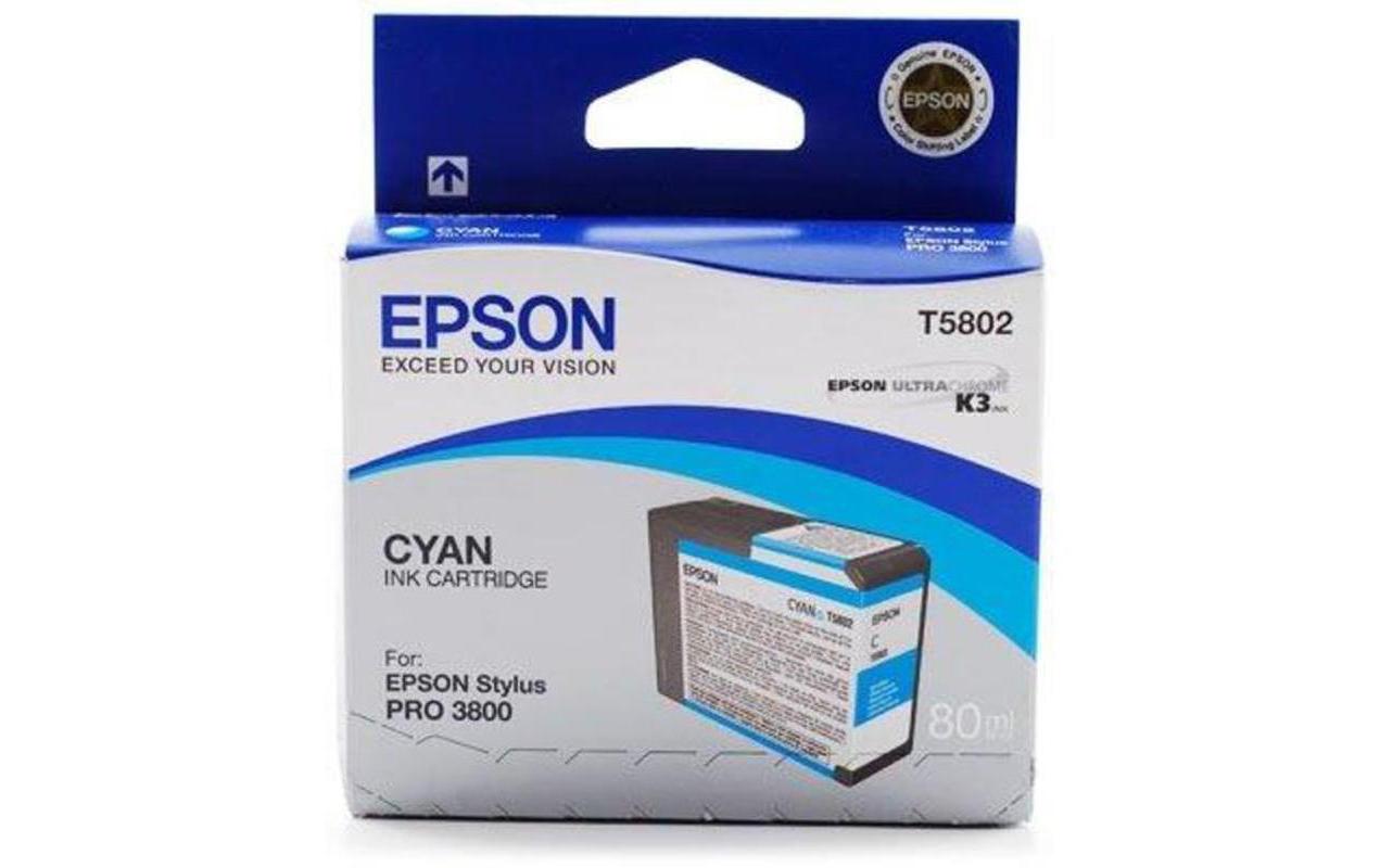 Tinte C13T580200 CyanCyan, 80 ml