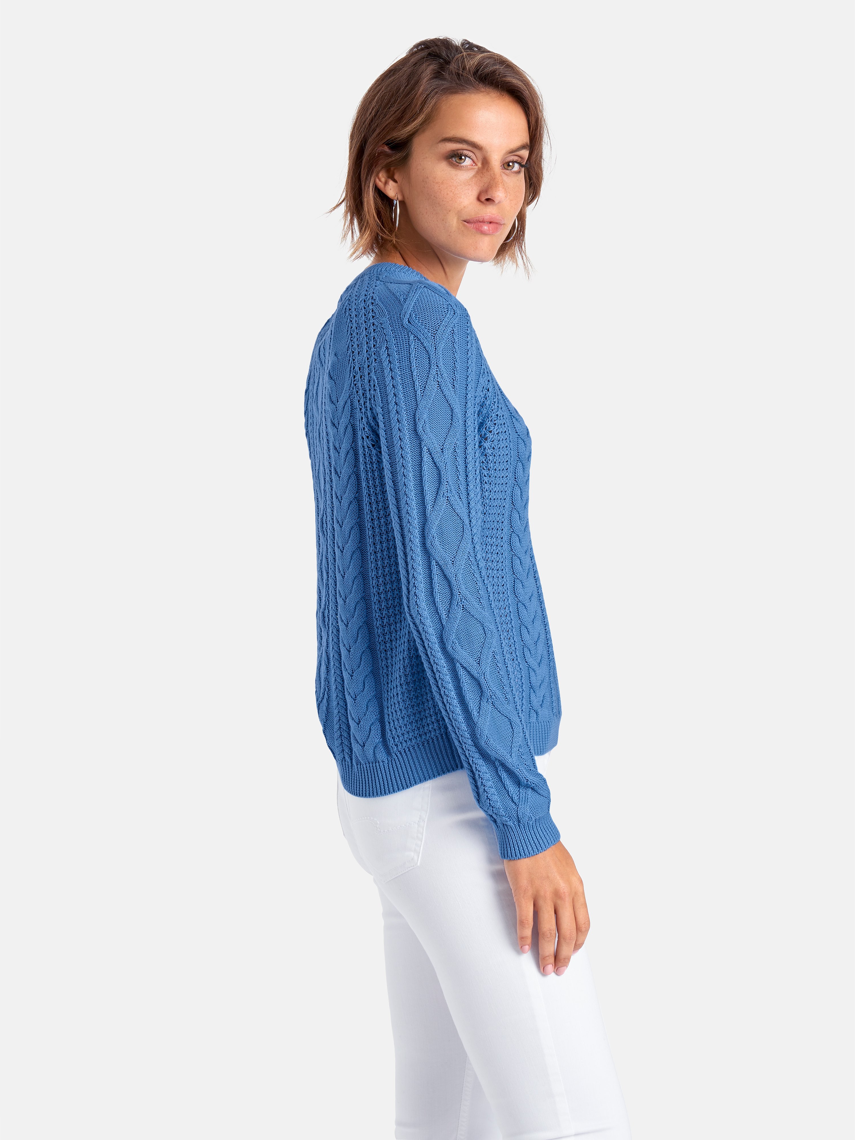 Pullover aus 100% Baumwolle Premium Pima Cotton
