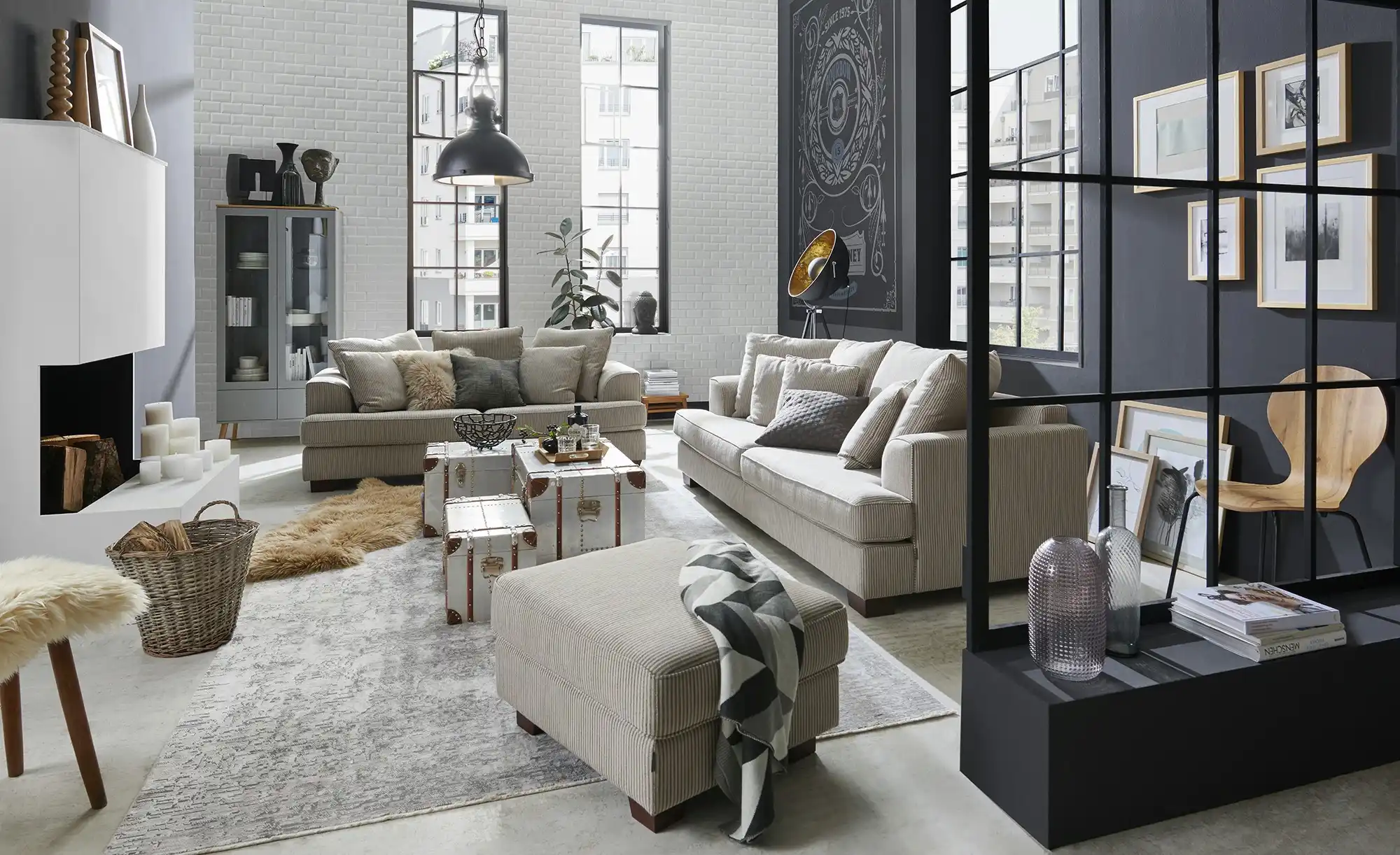 SOHO Loungesofa Franka