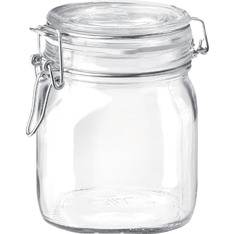 Henkogningsglas m. patentlåg 1 L