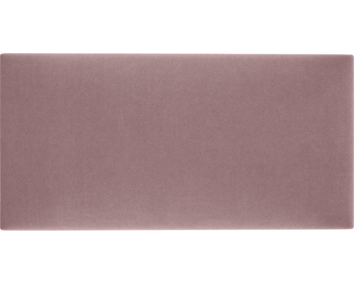 Wandkussen Matt Velvet oudroze fluweellook 30 x 60 cm
