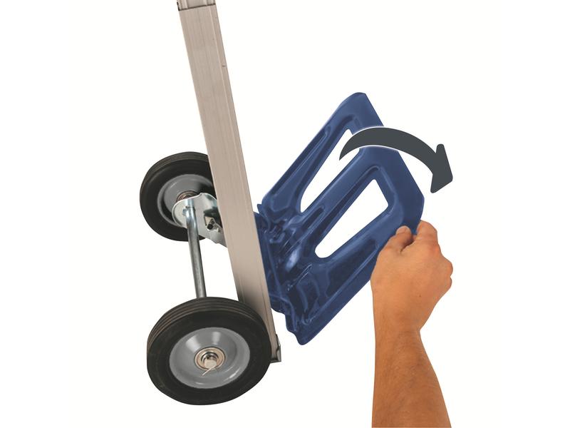 Einhell Sackkarre BT-HT 90 kg klappbare Auflageschaufel Aluminium-Sackkarre