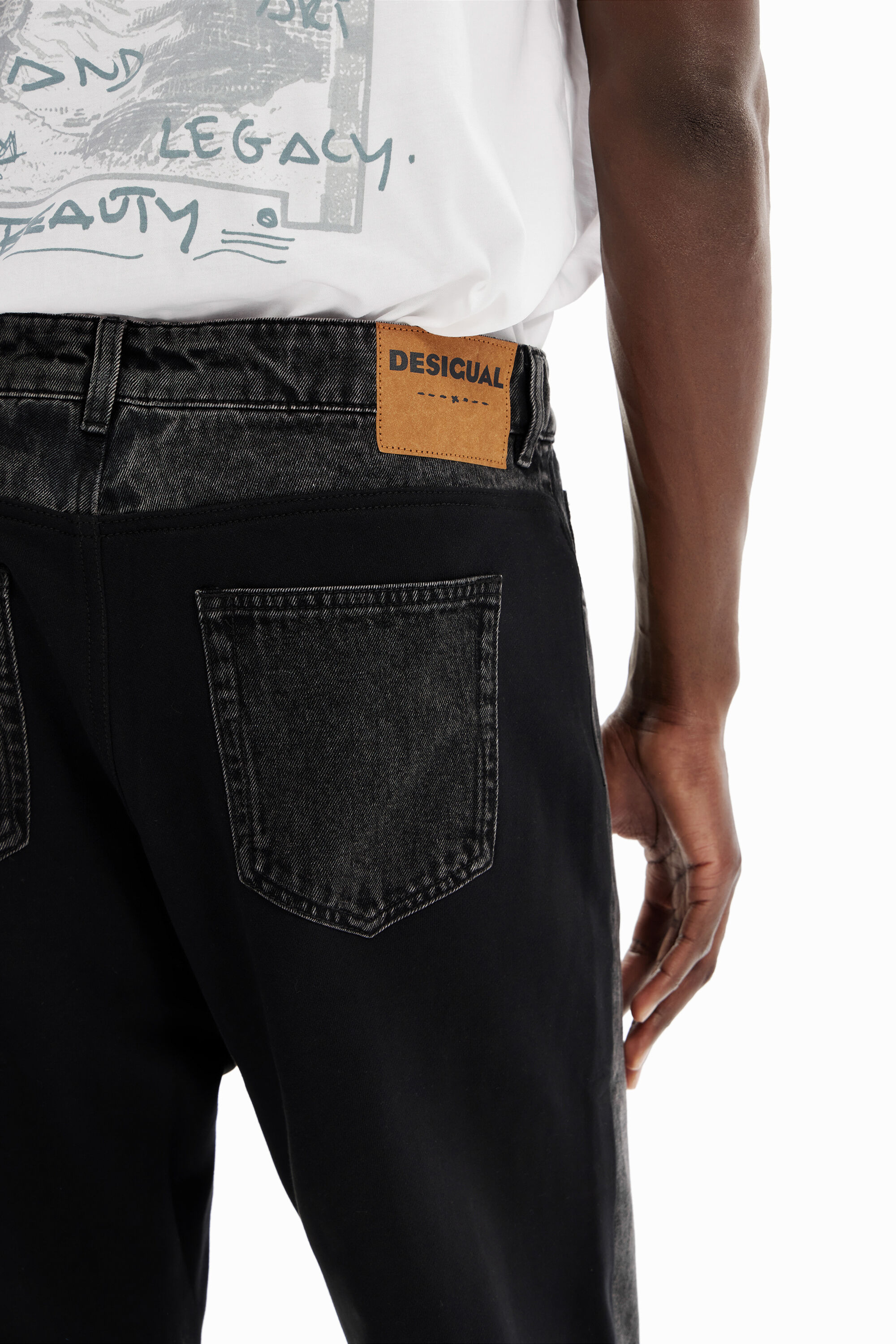 Pantalon jean hybride
