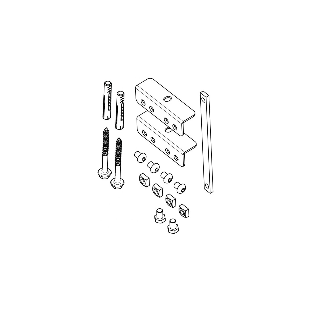 Vogel s Pro PFA 9126 brakettsett