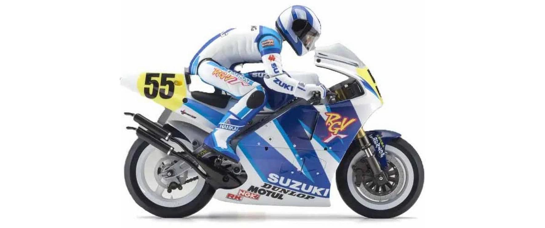Motorrad Suzuki RGV 1992 1:8 Kit<br>R/C-Elektromotorradmodell