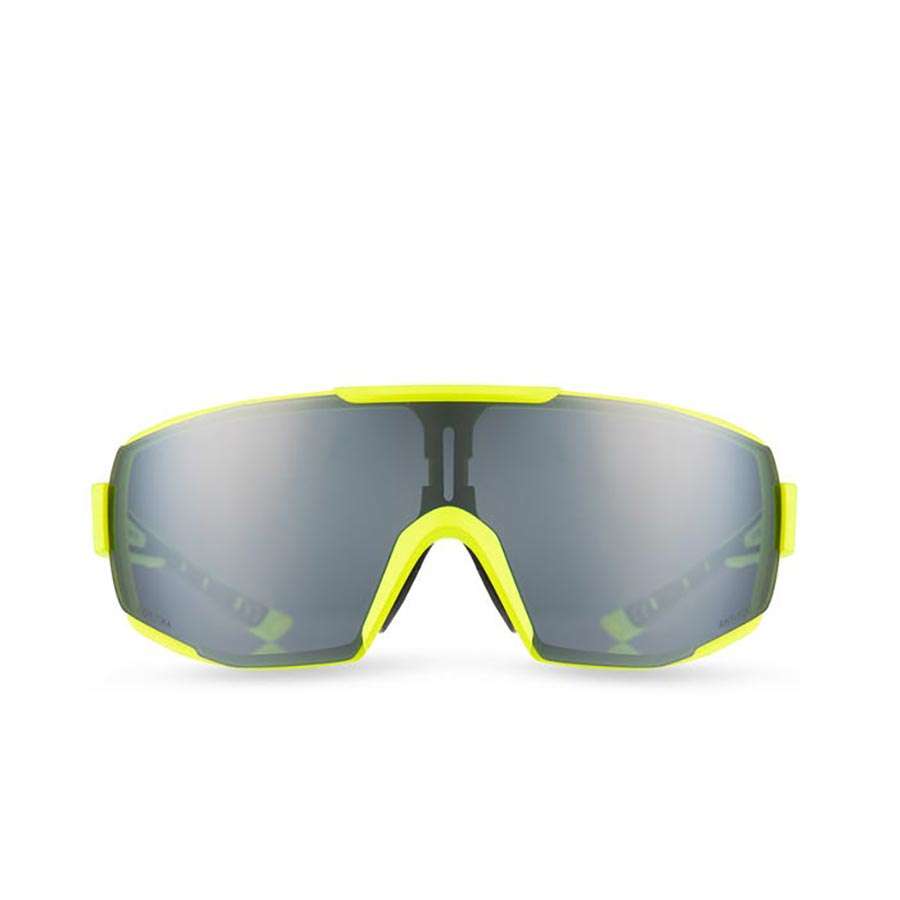 AGU Bold Anti Fog Fietsbril Geel met Black Lens