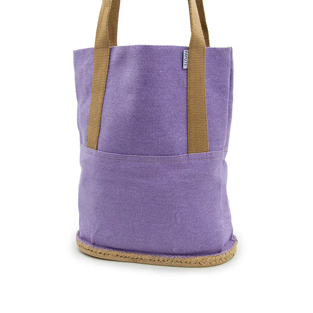 Sac espadrille Lilas