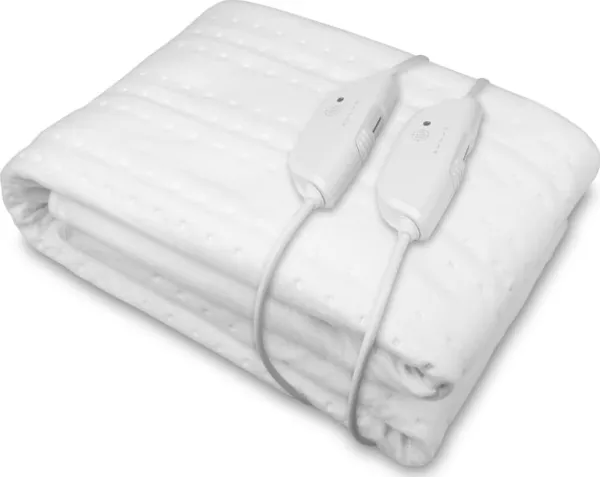 Medisana HU 676 Elektrisk tæppe 200 W Hvid, Elektrisk lagen(1500 mm, 1600 mm, 2,4 kg, Oeko-Tex 100)