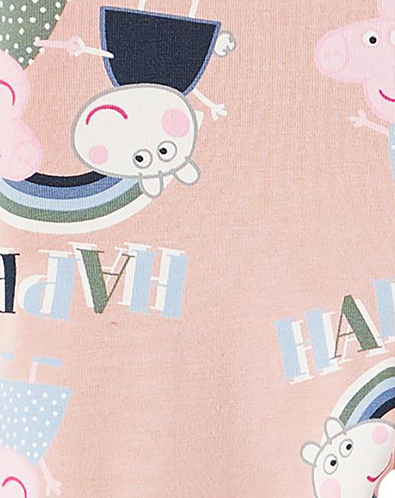 Jersey-Leggings NMFDUMA PEPPAPIG in rose smoke
