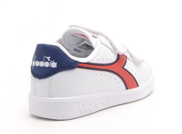 Diadora basses enfant game p td 880750 blanc