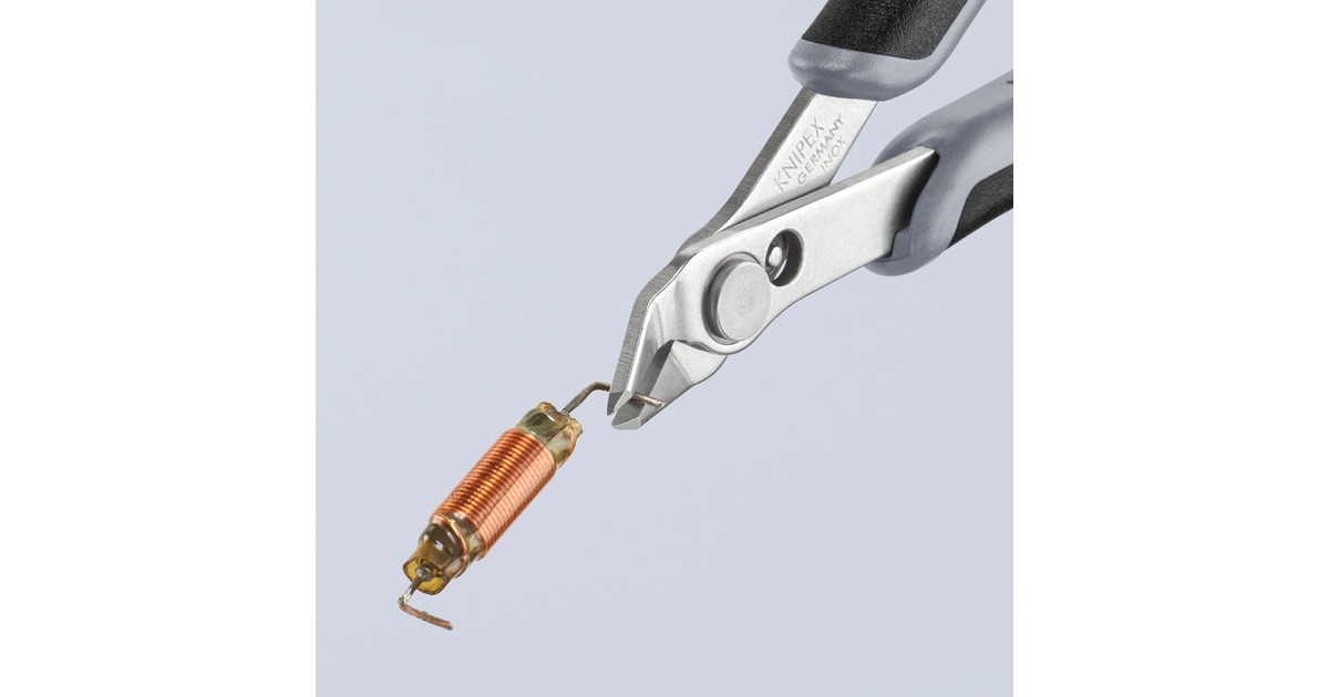 KNIPEXElectronic Super Knips ESD 78 13 125 ESD  elektronica-tang  (Grijs)