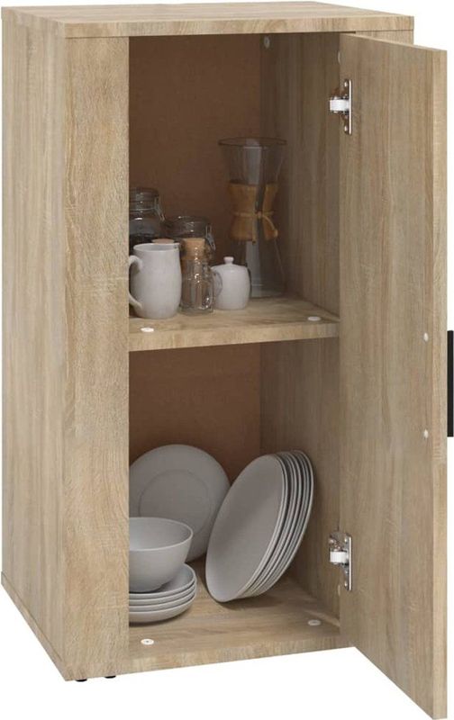 vidaXL - Dressoir - Hout - Sonoma Eikenkleurig