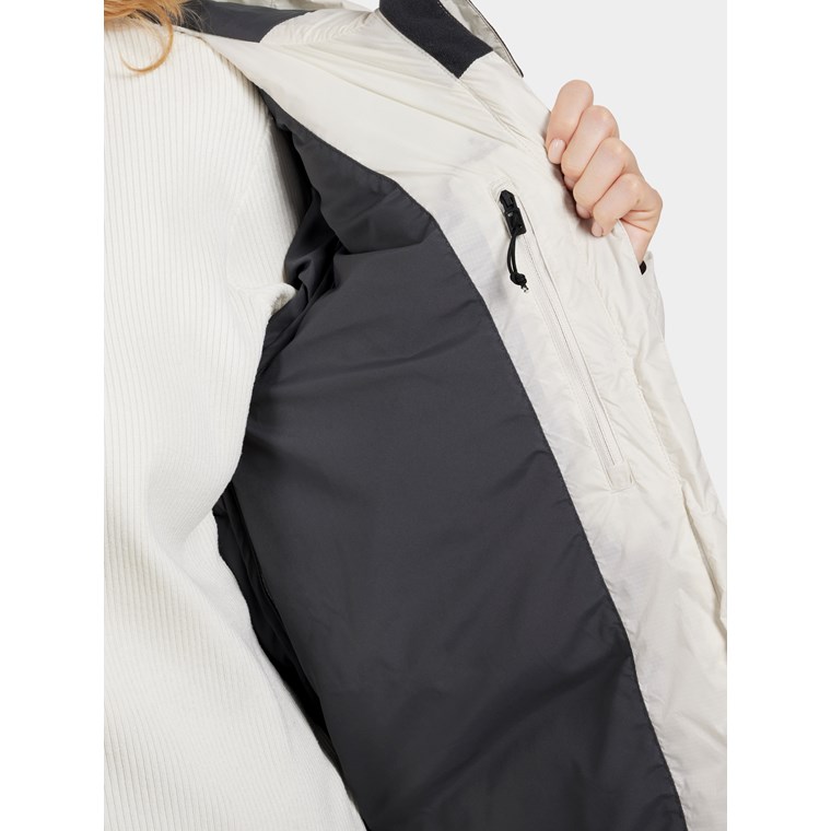 Didriksons Marion Wns Parka White Foam