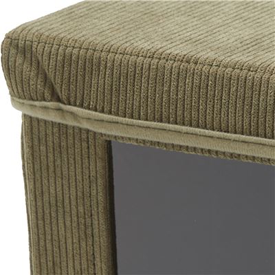 Boîte de rangement velours