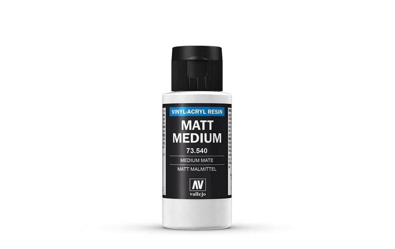 Medium Matt 60 mlVallejo Auxiliaries: Mattes, Transparentes Medium