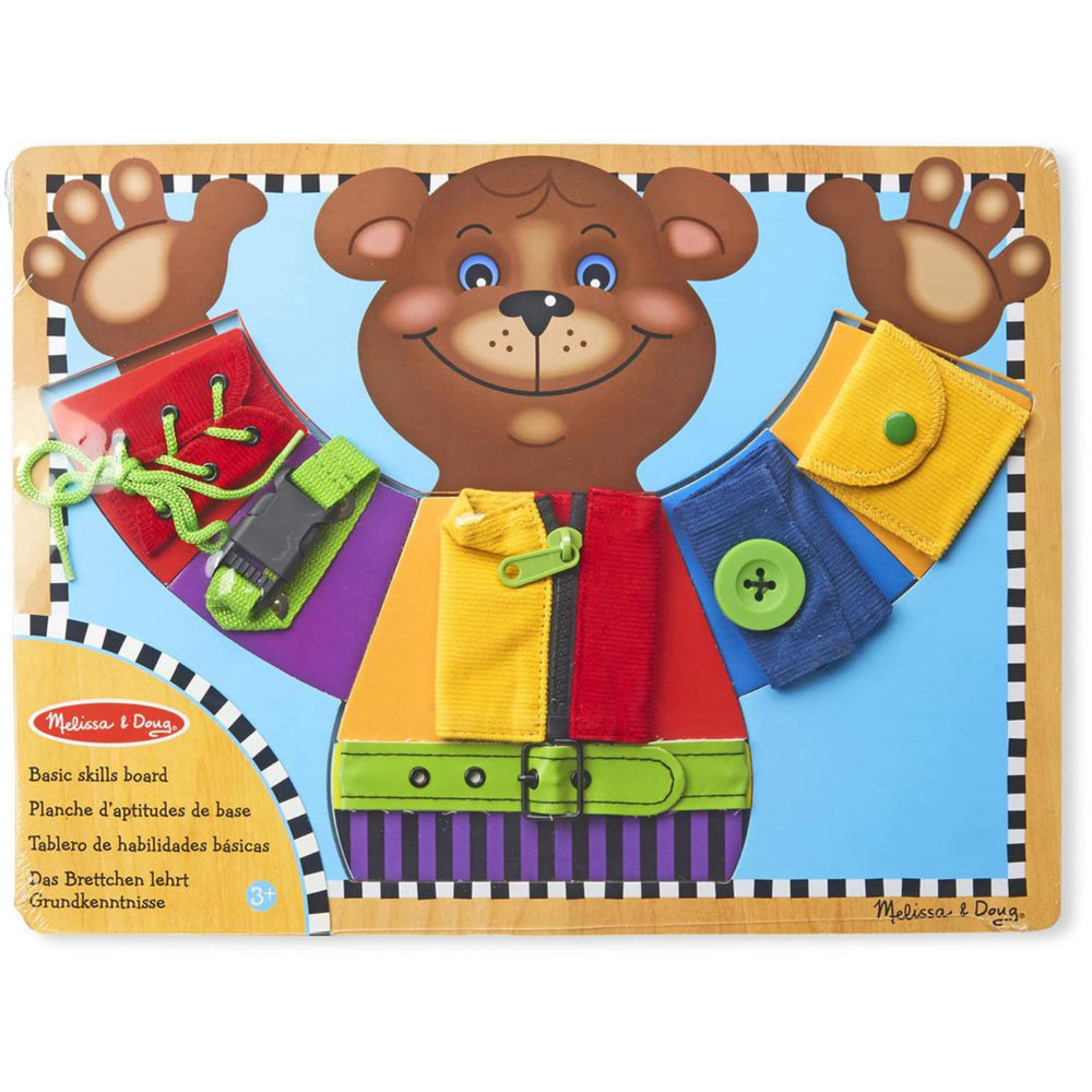 Køb Melissa & Doug Multifarvet Activity Board Basic Skills