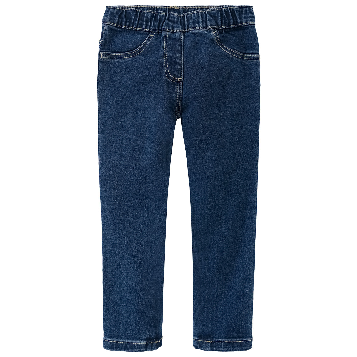 Mädchen Jeggings im Denim-Look dunkelblau