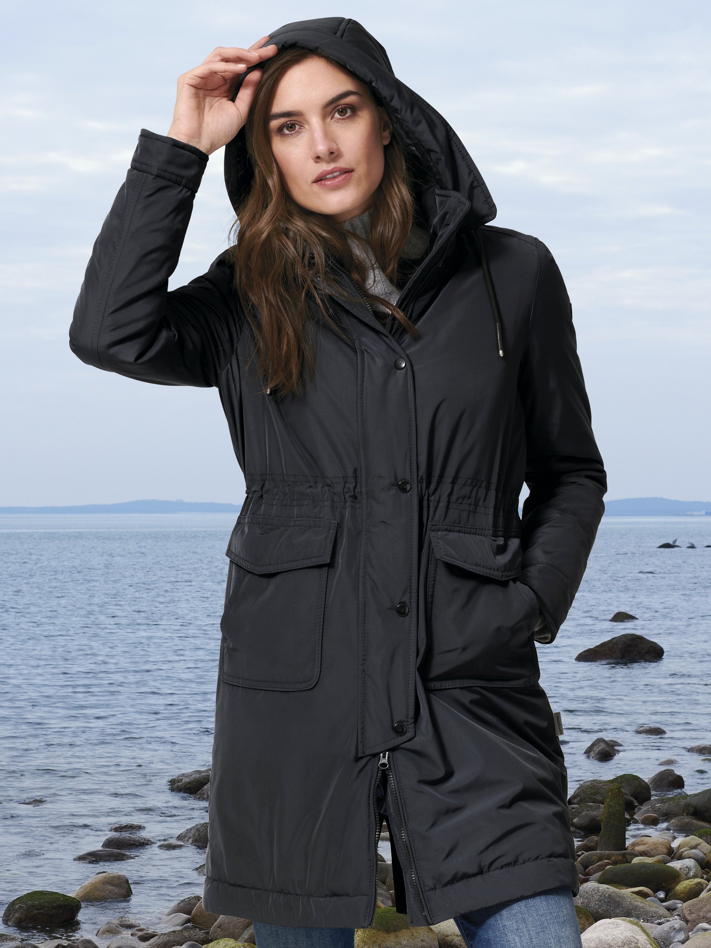 Funktions-Long-Jacke