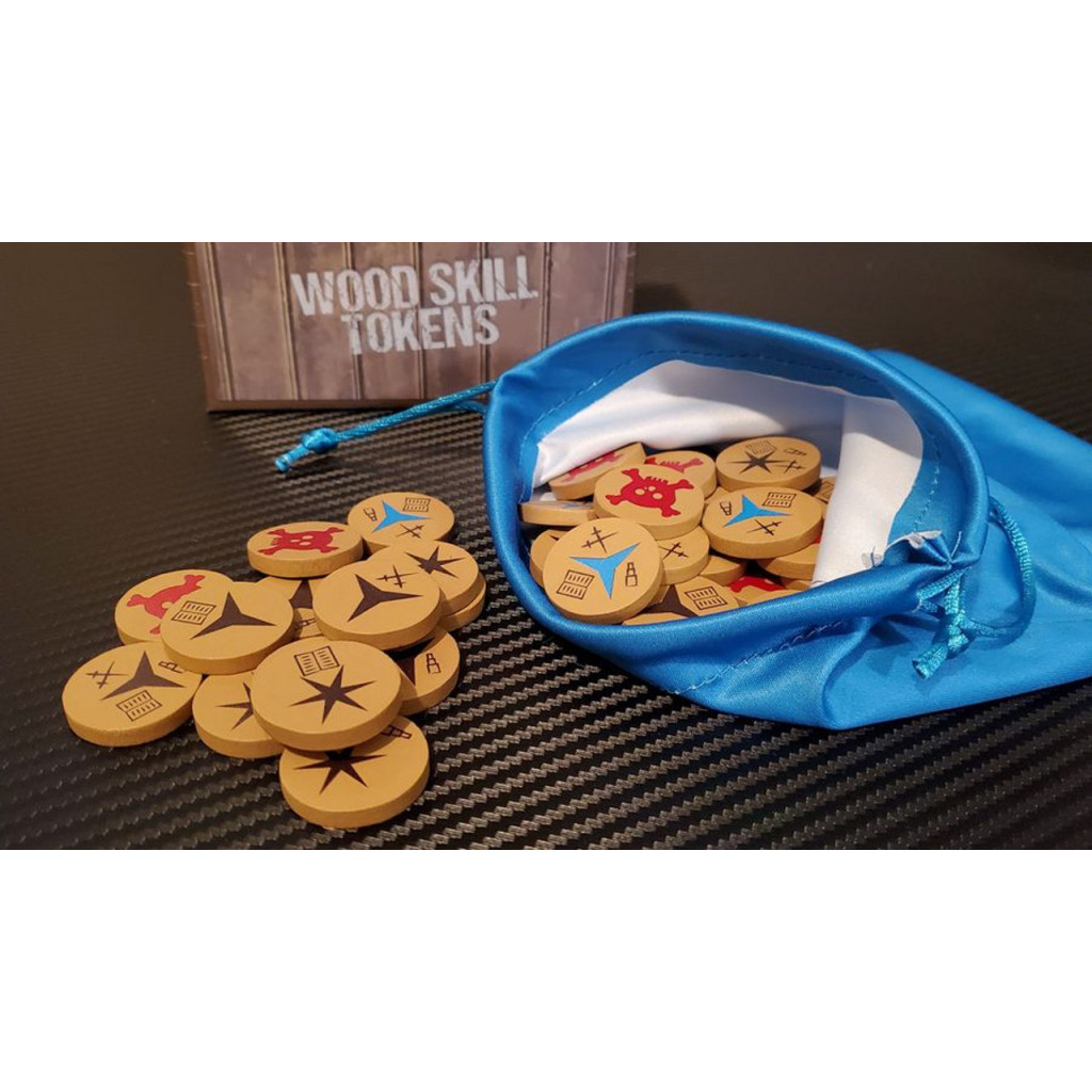 Salt & Sail: Wood Skill Tokens