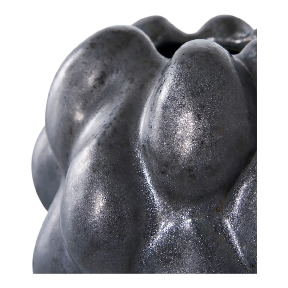 Epikasa Vase Décoratif Roma - Noir Grès