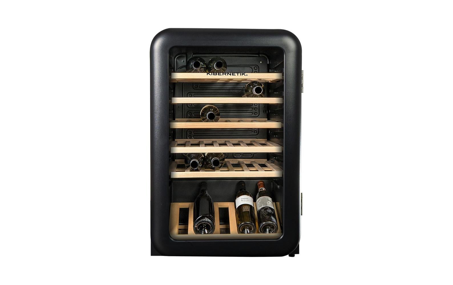 Weinkühlschrank WKH49S Rechts, Schwarz<br>Weinklimaschrank