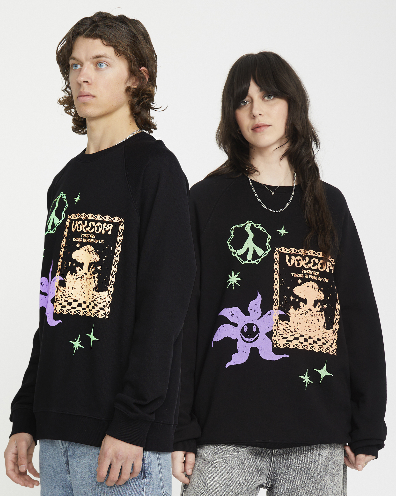 Volcom FA F Rygalski Crew Black