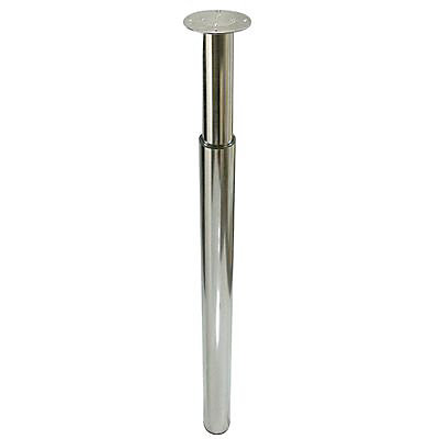 Pied ajustable Diall ø60 x H. 700-1000 mm chrome