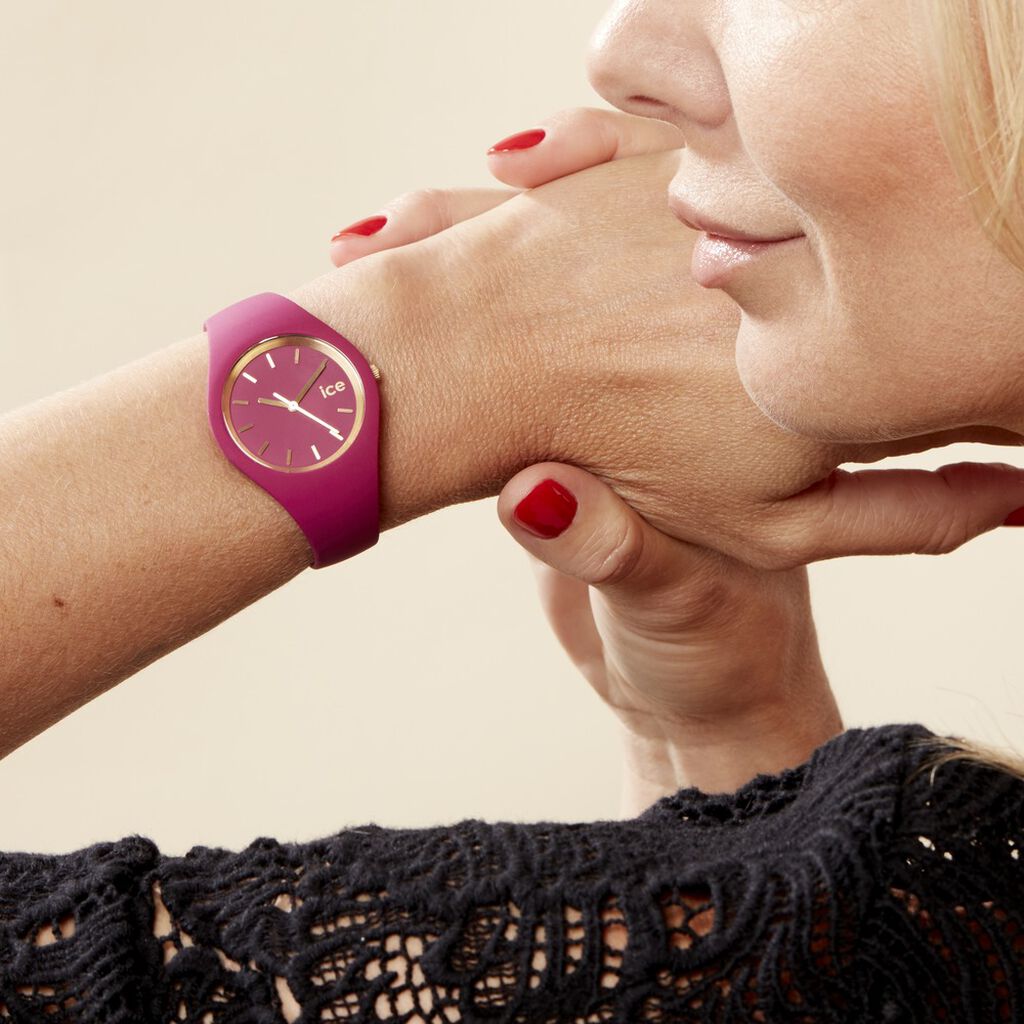 Montre Ice Watch Ice Glam Brushed Mauve