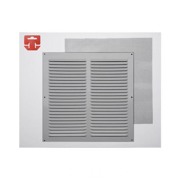 Fepre Rejilla C/mosq Alum 0.6 Natural 300X300Mm (g)