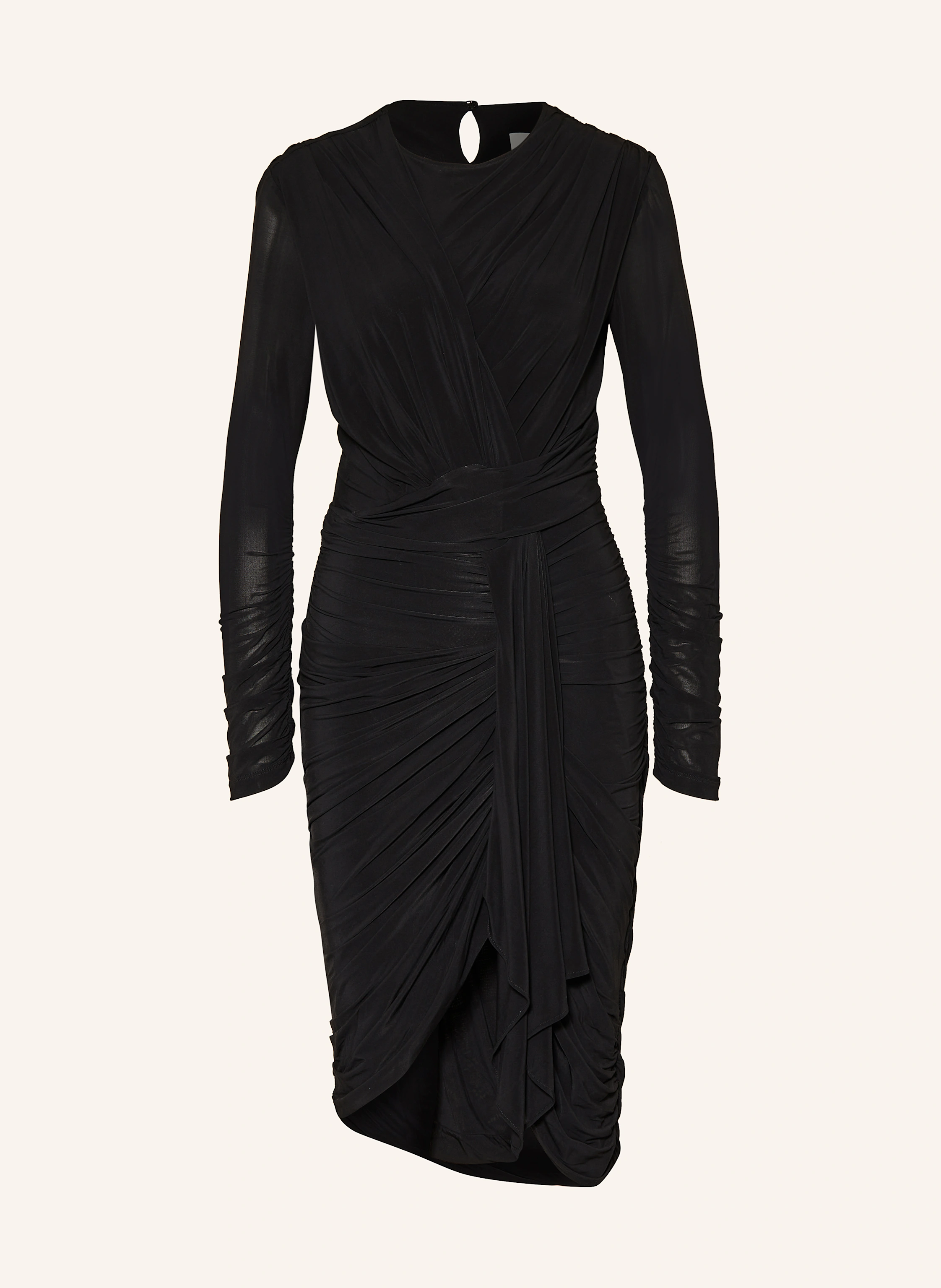 ISABEL MARANT Jerseykleid ZORAH in Wickeloptik