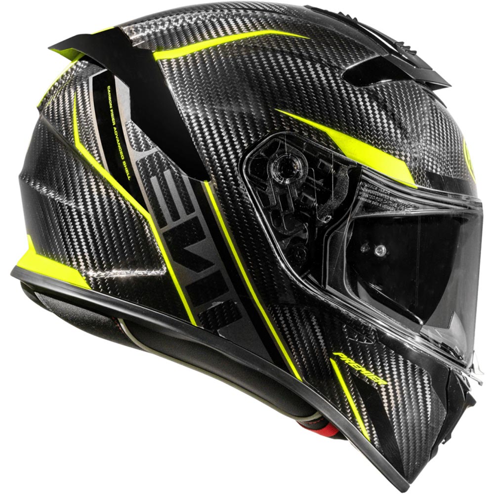 premier - Casque Devil Carbon ST Carbone / Jaune
