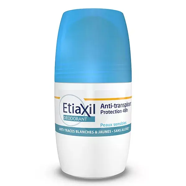Desodorante Antitranspirante Roll-On Etiaxil com Proteção 48h, 50ml