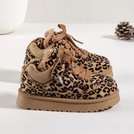 Cozy chunky sneakers - leopard