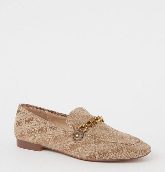 Guess Beige Loafer Marta met Mocassin Look Beige Dames