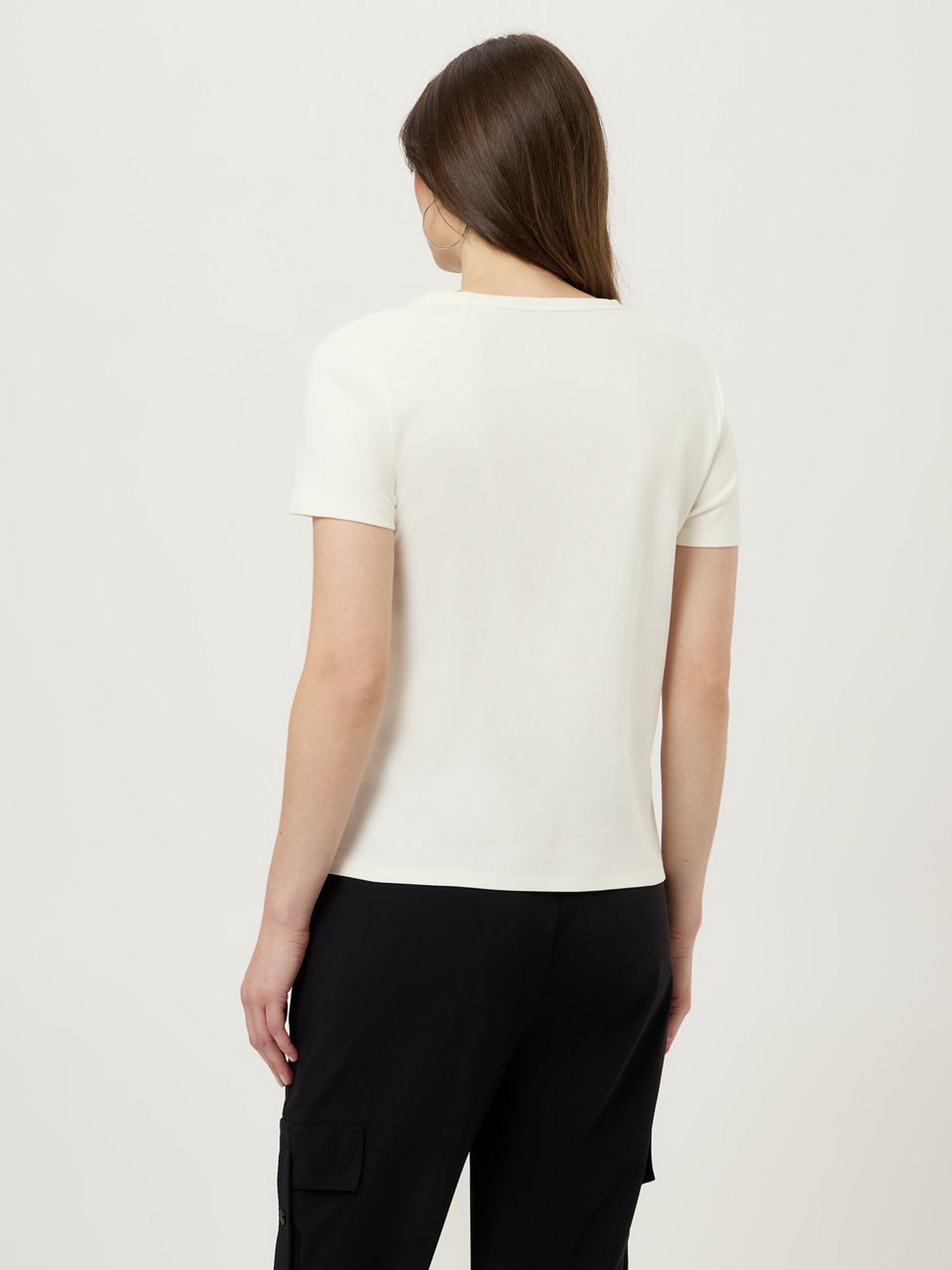 Rundhals-Shirt