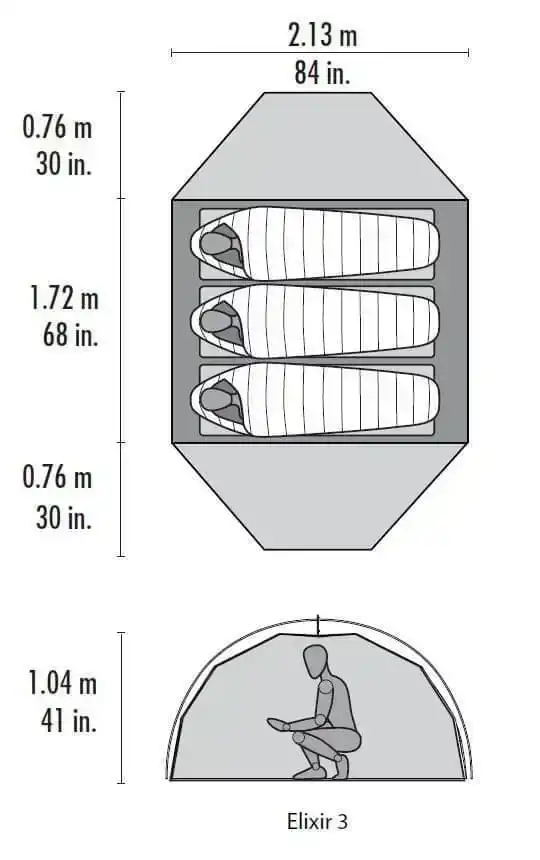 Elixir 3 Koepeltent