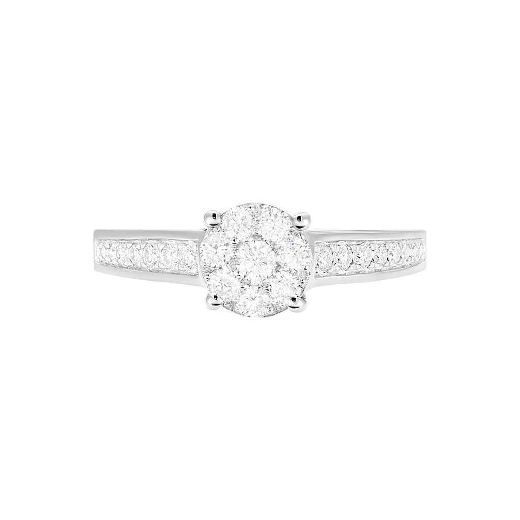 Bague Celia Or Blanc Diamant